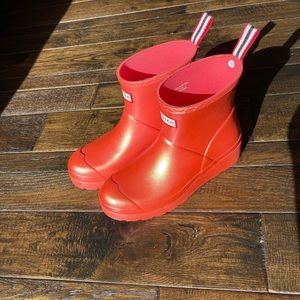 Rain boots Hunter, Rhythmic Pink, size 8